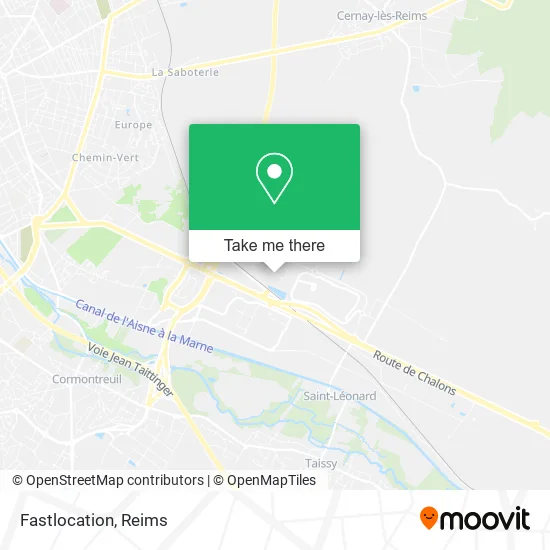 Fastlocation map