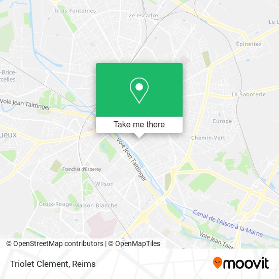 Triolet Clement map