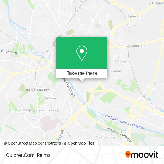 Ouipret.Com map