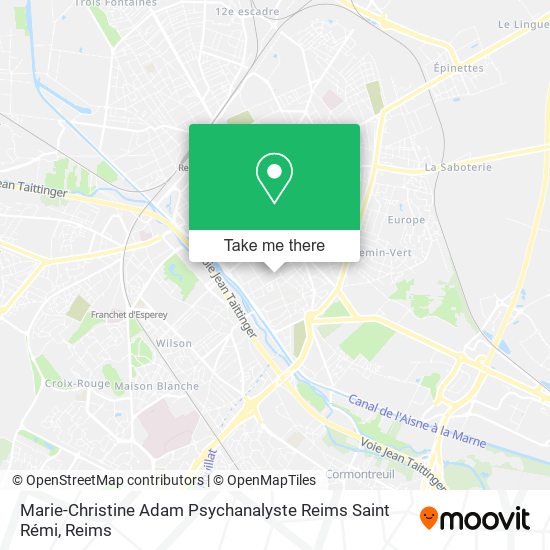 Mapa Marie-Christine Adam Psychanalyste Reims Saint Rémi