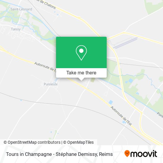 Mapa Tours in Champagne - Stéphane Demissy