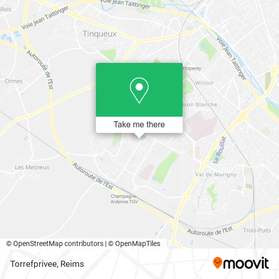 Torrefprivee map