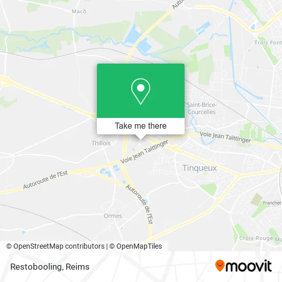 Restobooling map