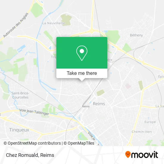Chez Romuald map