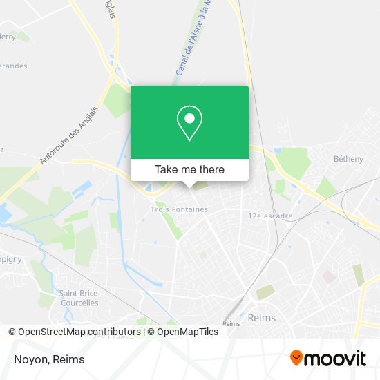 Noyon map