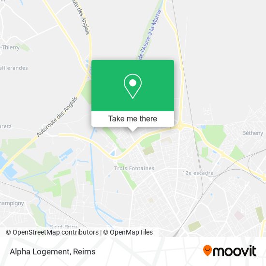 Alpha Logement map