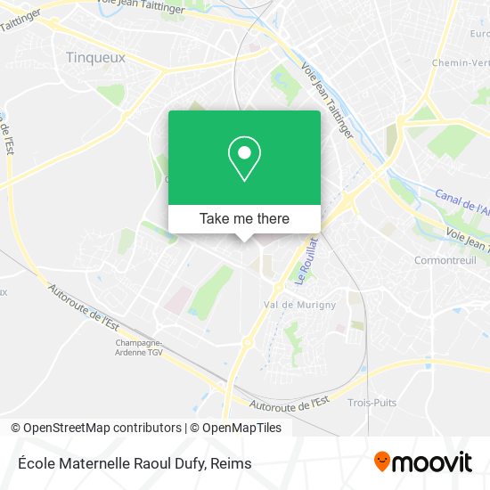 École Maternelle Raoul Dufy map