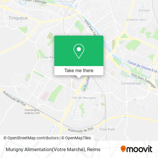 Murigny Alimentation(Votre Marché) map