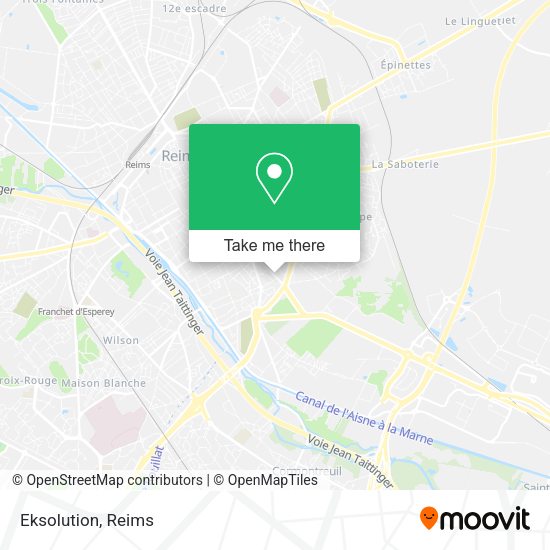 Eksolution map