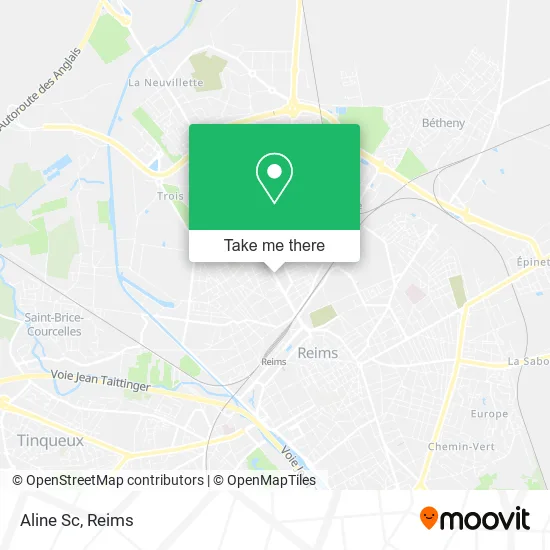 Aline Sc map