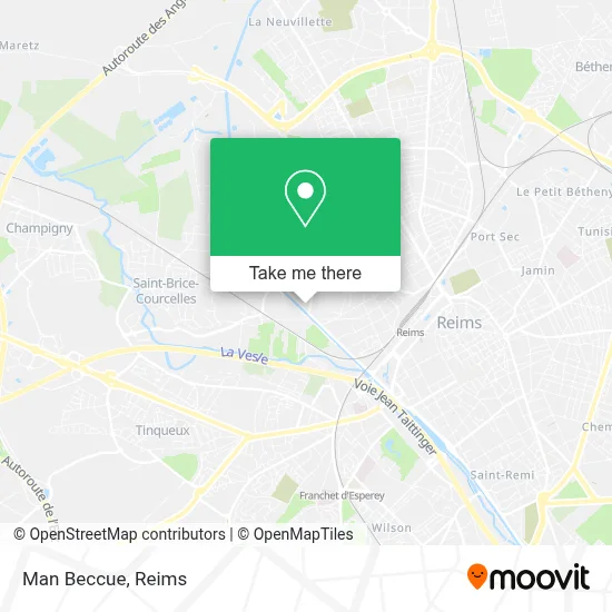 Man Beccue map