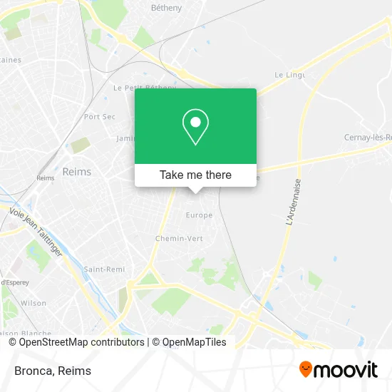 Bronca map