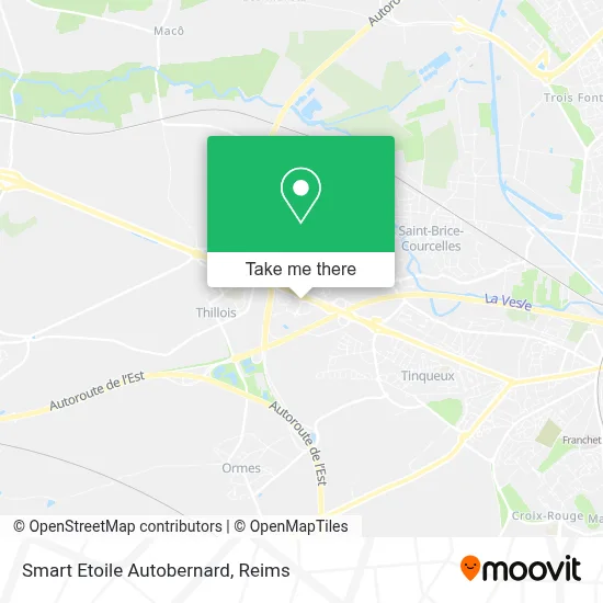 Smart Etoile Autobernard map