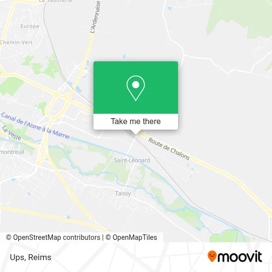 Ups map