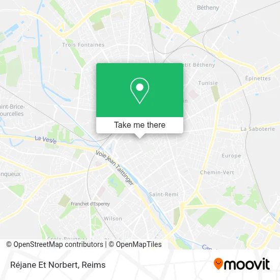 Réjane Et Norbert map
