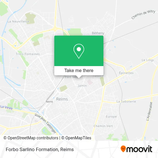 Forbo Sarlino Formation map