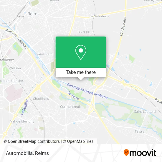 Automobilia map