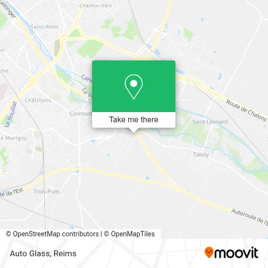 Auto Glass map
