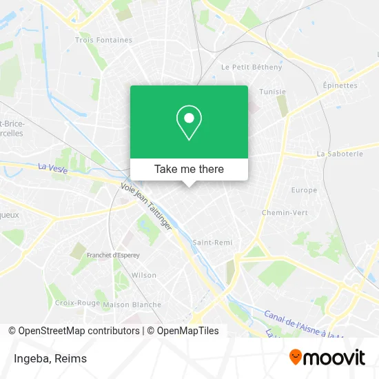 Ingeba map