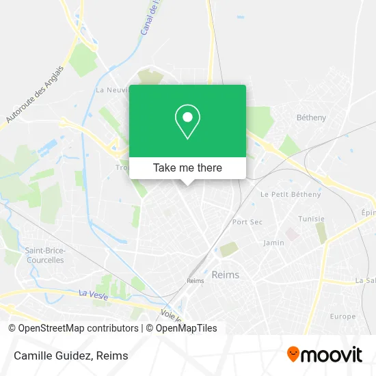Camille Guidez map