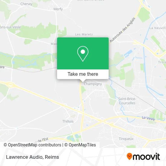 Lawrence Audio map