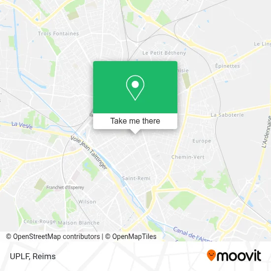 Uplf map
