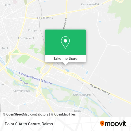 Point S Auto Centre map