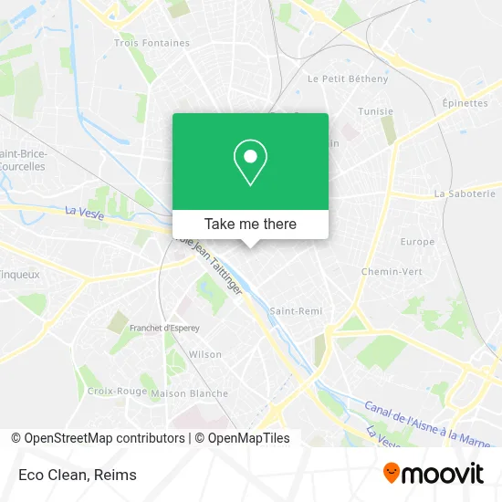 Eco Clean map