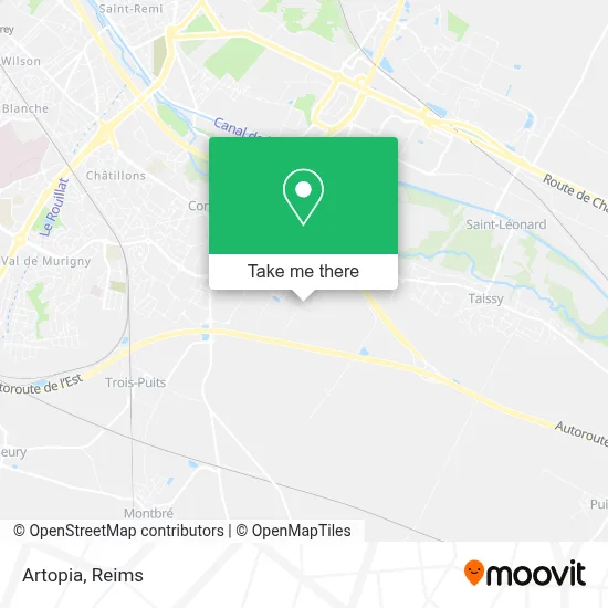 Artopia map