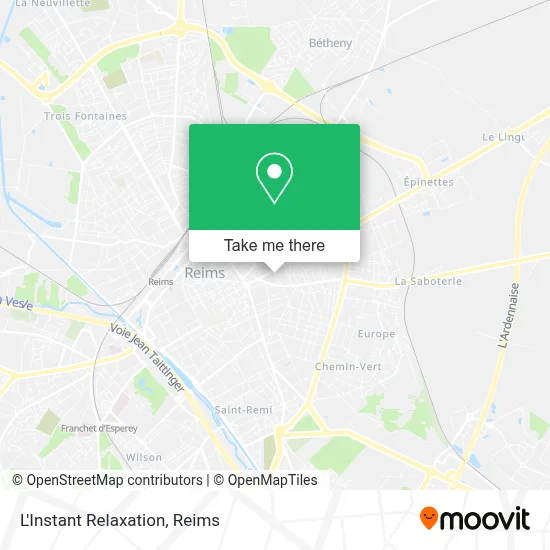 L'Instant Relaxation map