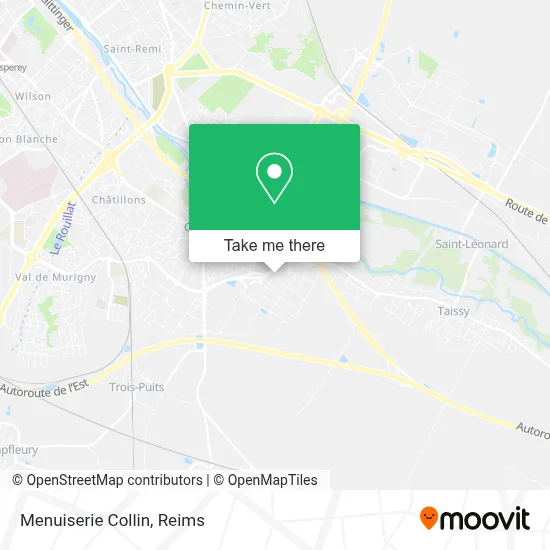 Menuiserie Collin map