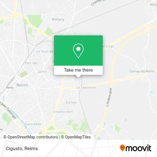 Cigusto map