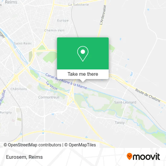Eurosem map