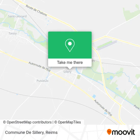 Commune De Sillery map