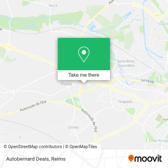 Autobernard Deals map