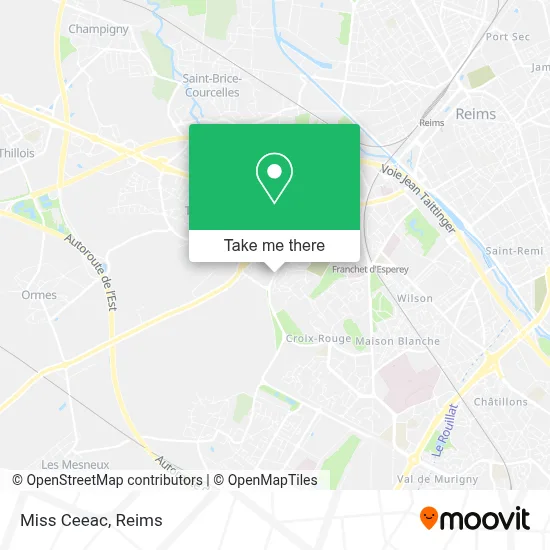 Miss Ceeac map