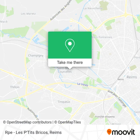 Rpe - Les P'Tits Bricos map