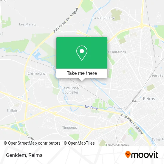 Genidem map