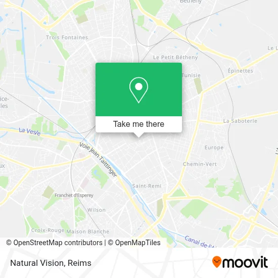 Natural Vision map