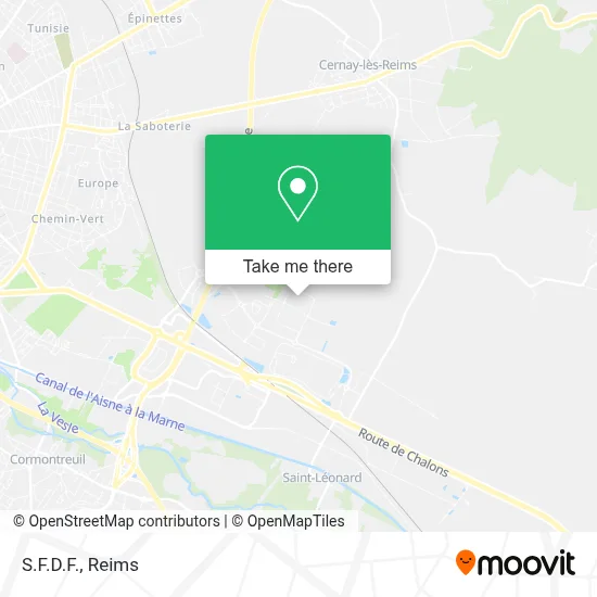 S.F.D.F. map