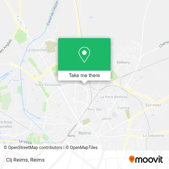 Clj Reims map