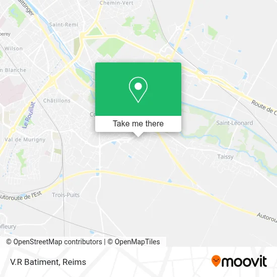 V.R Batiment map