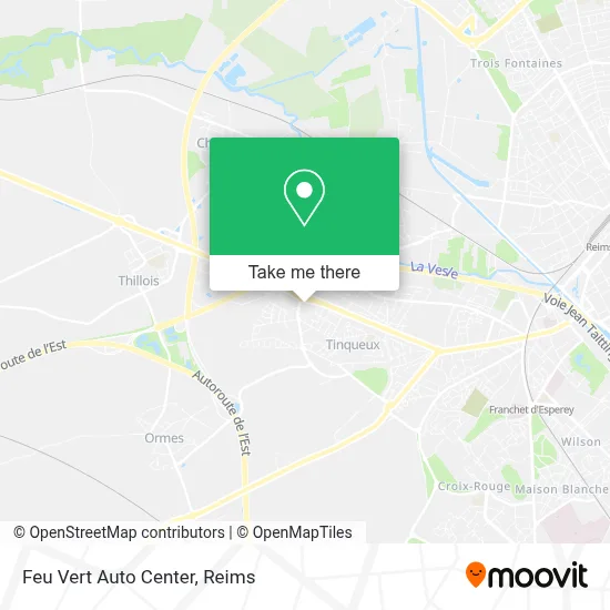 Feu Vert Auto Center map