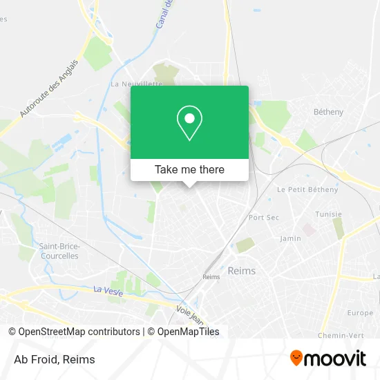Ab Froid map