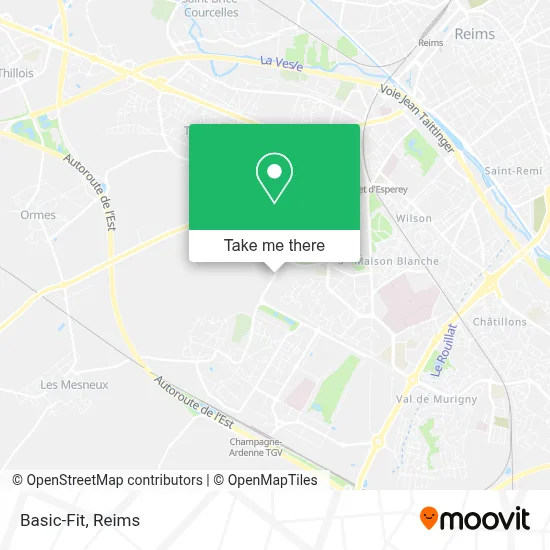 Basic-Fit map