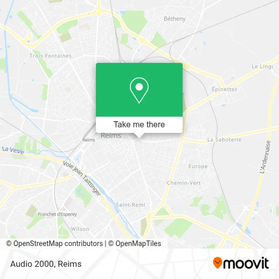 Audio 2000 map