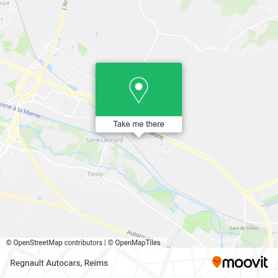 Regnault Autocars map