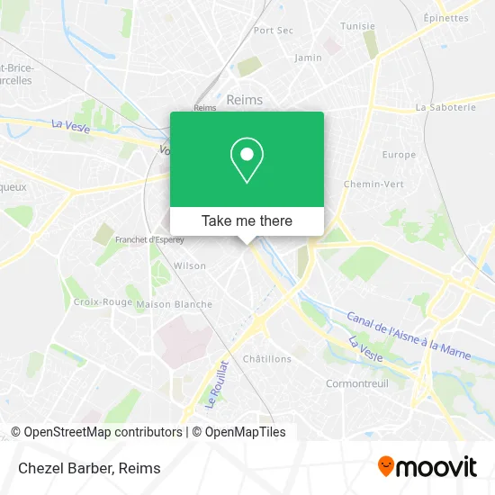 Chezel Barber map