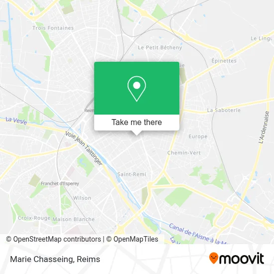 Marie Chasseing map