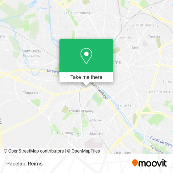 Pacelab map